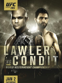 MMA. UFC 195: Робби Лолер - Карлос Кондит / UFC 195: Lawler vs. Condit (2016) SATRip