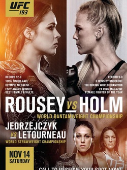 MMA. UFC 193:   -   / UFC 193: Rousey vs. Holm (2015) SATRip