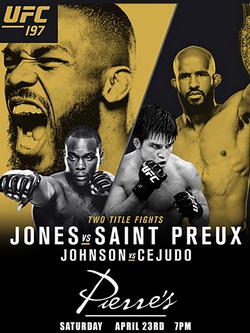 MMA. UFC 197:   -  - / UFC 197: Jones vs. Saint Preux (2016) SATRip