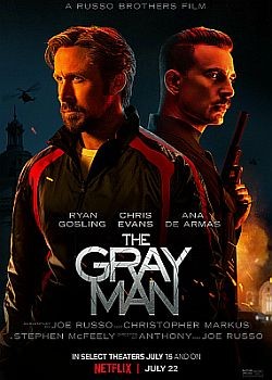 Серый человек / The Gray Man (2022) WEB-DLRip / WEB-DL (1080p)